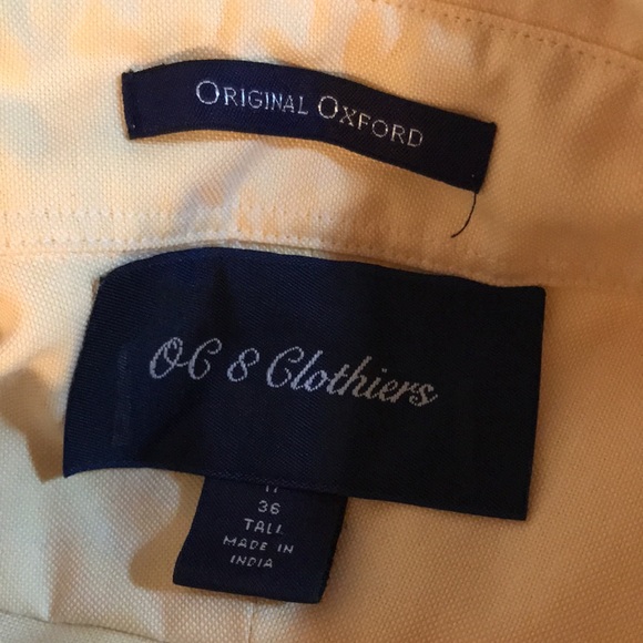 Yellow L/S Shirt 17Tall - Picture 5 of 5